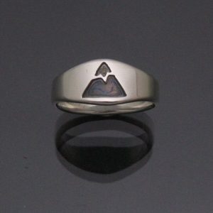 Snowcapped Mountain Ring