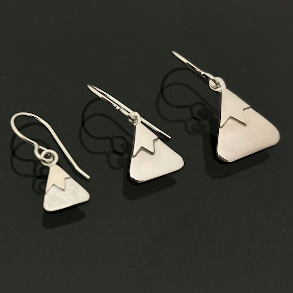 Snowcapped-Mountain-Earrings-3-sizes-side-view